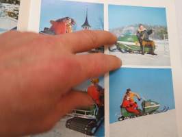 Winha 32, 34, 52, 54 moottorikelkka 1972 -myyntiesite / sales brochure - snowmobile