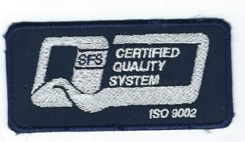 SFS ISO 9002-   hihamerkki