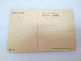 Punkaharjun rinnettä - KW nr 101 -sarja -postikortti / postcard
