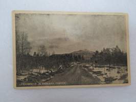 Jäämerentie ja Kaskama tunturi -postikortti / postcard