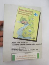 Lomareitti 1988 -karttaliite / road map, Finland