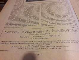 Nuoren kansan joulu 1929 Mukavia tarinoita niin  aikuisten  kuin  lastenkin  maailmasta. Paljon   tamperelaisten liikkeiden  mainoksia.