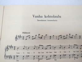 Marjatta ja Martti Pokelan Lauluja 2 -nuotit / notes