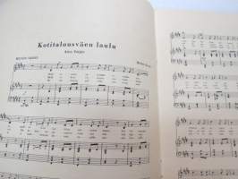 Lauluja Martoille -song book with notes