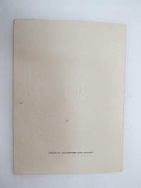 Lauluja Martoille -song book with notes