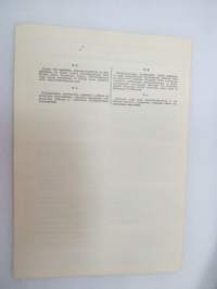 Kuusankosken Lehtitaitto Oy, Kuusankoski 1962, viisi osaketta á 1 000 mk = 5 000 mk, osakkeet nr 2429-2433, Emil Saure -osakekirja -share certificate