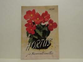 Hortus ja siementoimitus 1956