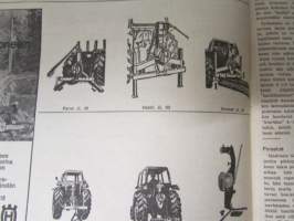 Koneviesti 1974 nr 21, sis. mm. seur. artikkelit / kuvat / mainokset; Amerikka - rajattomien mahdollisuuksien maa, Haka-maatilakavuri - monipuolistuva, Tive 4 -