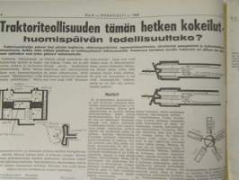 Koneviesti 1962 nr 8, sis. mm. seur. artikkelit / kuvat / mainokset; Länsi-saksan maatalouden nykyhetkeä ja tulevaisuutta, Polttomoottorien vesijäähdytys,