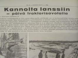 Koneviesti 1962 nr 8, sis. mm. seur. artikkelit / kuvat / mainokset; Länsi-saksan maatalouden nykyhetkeä ja tulevaisuutta, Polttomoottorien vesijäähdytys,