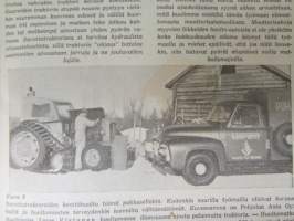 Koneviesti 1962 nr 8, sis. mm. seur. artikkelit / kuvat / mainokset; Länsi-saksan maatalouden nykyhetkeä ja tulevaisuutta, Polttomoottorien vesijäähdytys,
