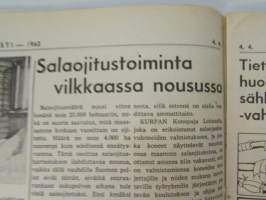 Koneviesti 1962 nr 8, sis. mm. seur. artikkelit / kuvat / mainokset; Länsi-saksan maatalouden nykyhetkeä ja tulevaisuutta, Polttomoottorien vesijäähdytys,