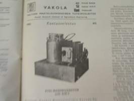 Koneviesti 1962 nr 8, sis. mm. seur. artikkelit / kuvat / mainokset; Länsi-saksan maatalouden nykyhetkeä ja tulevaisuutta, Polttomoottorien vesijäähdytys,