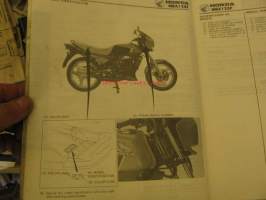 Honda MBX125F Shop Manual korjaamokirja
