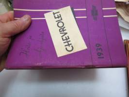 Chevrolet 1939 -käyttöohjekirja / owner´s manual
