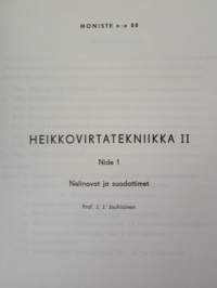 Heikkovirtatekniikka II - Nide 1 - Nelikanavat ja suodattimet