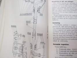 Volvo B 10-14, B 20-24 Handbook för omnibuschassier -bussialustojen käyttöohjekirja ruotsiksi / operator´s manual in swedish