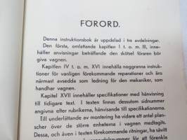 Volvo Lastvagnar Modeller LV 110-112 Instruktionsbok  -kuorma-autojen käyttöohjekirja ruotsiksi / operator´s manual in swedish