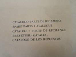 Vecchi Lycia:524-522 Spare Parts Catalogne / Catalogo Parti Di Ricambio / Catalogne Pieces De Rechange / Erzatzteil-Katalog / Catalogo De Los Repuestos -