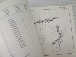 Vecchi Lycia:524-522 Spare Parts Catalogne / Catalogo Parti Di Ricambio / Catalogne Pieces De Rechange / Erzatzteil-Katalog / Catalogo De Los Repuestos -