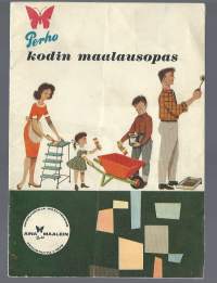 Maalitehdas Perho Kodin maalausopas 1962