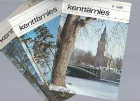 Kenttämies 1969 nrot  2,3 ja 6  yht 3 lehteä / Pohjola-yhtiöiden lehti