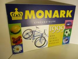 Monark cykelkatalog 1999  -myyntiesite ruotsiksi