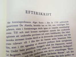Sjö-Staden Ekenäs (Tammisaari) -näköispainos v. 1760 väitöskirjasta -facsimile of dissertation