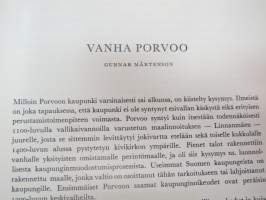 Vanha Porvoo -local history / picture book