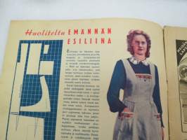 Kotiliesi 1941 nr 13, sis. mm. seur. artikkelit / kuvat / mainokset; Kansikuvitus Martta Wendelin, Emännän esiliina, Pikku kansalaisen tervetuliaiset - uudet