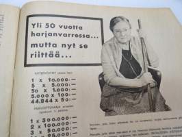 Kotiliesi 1941 nr 13, sis. mm. seur. artikkelit / kuvat / mainokset; Kansikuvitus Martta Wendelin, Emännän esiliina, Pikku kansalaisen tervetuliaiset - uudet