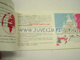 Ohjeita ulkomaille matkustaville -Helsingin Osakepankki esite