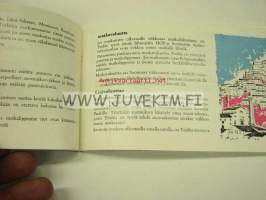 Ohjeita ulkomaille matkustaville -Helsingin Osakepankki esite