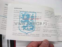 Ohjeita ulkomaille matkustaville -Helsingin Osakepankki esite