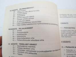 FIBA:n Koripallon viralliset pelisäännöt 1994-1998 -official basketball rules