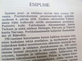 De Tabellario - Akateeminen tutkielma postinkantajasta v. 1689 - vuonna 1988 postilaitoksen 350-vuotisjuhlien kunniaksi julkaistu Turun Akatemian väitöskirja