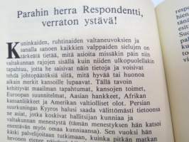 De Tabellario - Akateeminen tutkielma postinkantajasta v. 1689 - vuonna 1988 postilaitoksen 350-vuotisjuhlien kunniaksi julkaistu Turun Akatemian väitöskirja