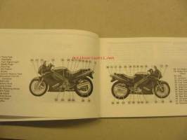 Kawasaki ZZ-R250 owner´s manual käyttöohjekirja