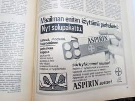 Kotiliesi 1968 nr 8, huhtikuu II-numero, ilmestynyt 11.4.1968, sis. mm. seur. artikkelit / kuvat / mainokset; Kansikuva Hans Jesse - &quot;Iloista pääsiäistä&quot;, Kieku