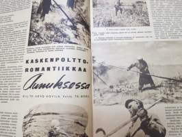 Suomen Kuvalehti 1942 nr 31, ilmestynyt 1.8.1942, sis. mm. seur. artikkelit / kuvat / mainokset; Kansikuva &quot;Selkkin neitosia kansallispuvuissaan&quot;, Kapteeni Väinö