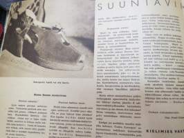 Suomen Kuvalehti 1942 nr 31, ilmestynyt 1.8.1942, sis. mm. seur. artikkelit / kuvat / mainokset; Kansikuva &quot;Selkkin neitosia kansallispuvuissaan&quot;, Kapteeni Väinö