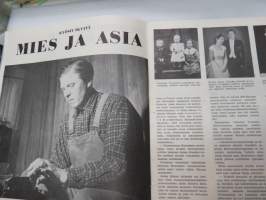 Kyntäjä 1964 nr 1, sis. mm. seur. artikkelit / kuvat / mainokset; Kansikuva Johannnes Virolainen - Mies ja asia, Maanviljelinjän osuustoiminta - Tie kolhoosiin?,