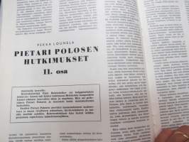 Kyntäjä 1964 nr 1, sis. mm. seur. artikkelit / kuvat / mainokset; Kansikuva Johannnes Virolainen - Mies ja asia, Maanviljelinjän osuustoiminta - Tie kolhoosiin?,