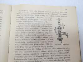 Höyrykoneoppi - Lyhyempi laitos - Alempia koneenkäyttäjä- sekä lämmittäjäkursseja varten -steam engine technology -basic studybook of steam boilers,