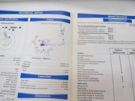 Peugeot motocycles Moteur FB-O-1-2-4 50 ccm Workshop Manual -korjaamo-ohjekirja englanniksi