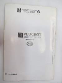 Peugeot motocycles Moteur FB-O-1-2-4 50 ccm Workshop Manual -korjaamo-ohjekirja englanniksi