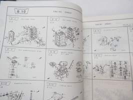 Honda outboard motor BF75At.v, BF90At.v parts catalogue 2 -perämoottorin varaosaluettelo englanniksi