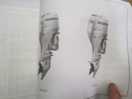 Honda outboard motor BF75At.v, BF90At.v parts catalogue 2 -perämoottorin varaosaluettelo englanniksi