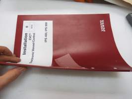 Volvo Penta IPS 400, IPS 500 Installation EVCec Electronic Vessel Control B 1(1) -asennusohjekirja englanniksi