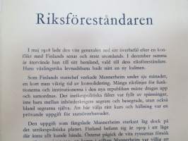 Riksföreståndaren - Gustaf Mannerheim 1919 -biography